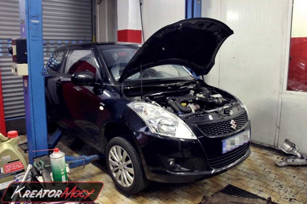 Usunięcie DPF w Suzuki Swift 1.3 DDIS 75 KM Kreator Mocy