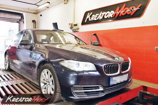 Remap BMW 5 F10 518d 2.0d 150 KM Kreator Mocy