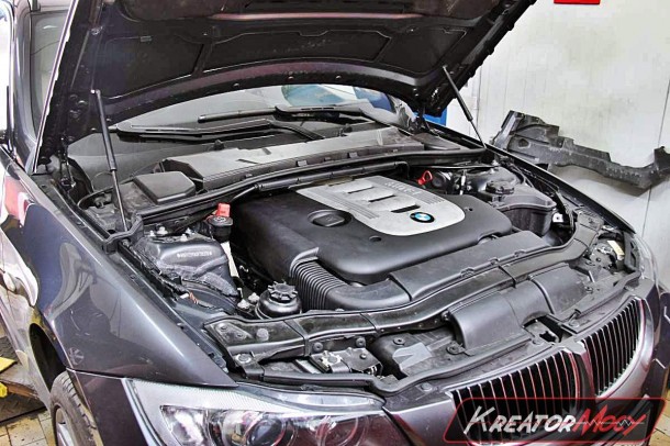 Projekt Usunięcie DPF BMW 3 E90 330xd 231 KM Kreator Mocy