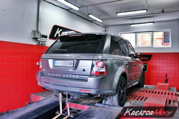 Projekt Podniesienie mocy w Range Rover Sport 3.0 SDV6