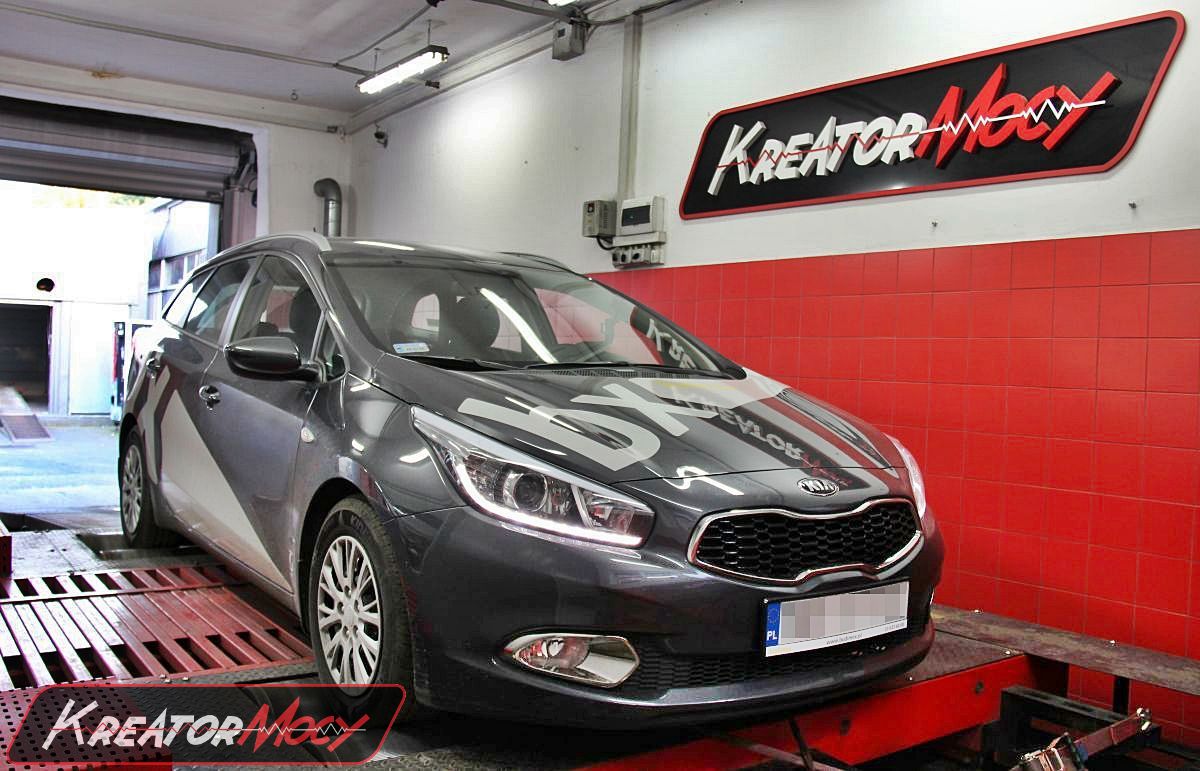 Chip tuning Kia Cee'd 1.4 CRDI 90 KM Kreator Mocy