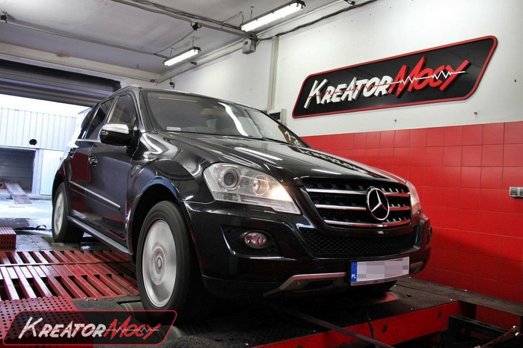 Chip tuning Mercedes W164 ML 320 CDI 224 KM Kreator Mocy