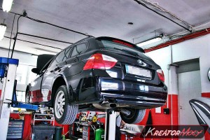 Filtr DPF BMW 3 E91 320d 163 KM
