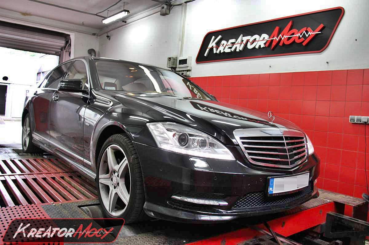 Chip tuning Mercedes W221 S 350 CDI 258 KM Kreator Mocy