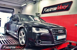 Chip tuning Audi A8 D4 4.2 TDI 350 KM