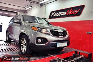 Chip tuning Kia Sorento 2.2 CRDI 197 KM