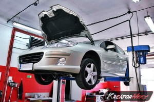 Usunięcie filtra FAP Peugeot 407 2.0 HDI 136 KM