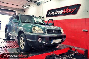 Chip tuning Hyundai Santa Fe 2.0 CRDI 112 KM