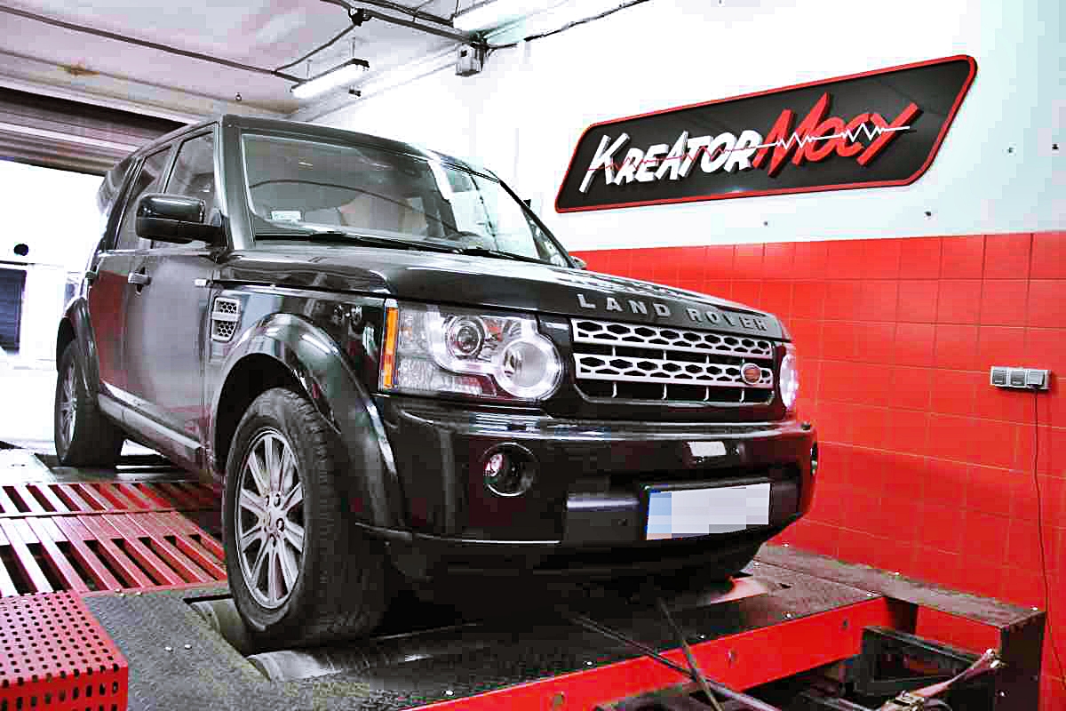Chip tuning Land Rover Discovery 2.7 TDV6 190 KM Kreator