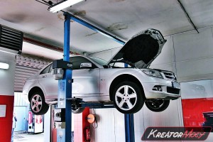 Usuwanie DPF Mercedes W204 klasa C 200 CDI 136 KM
