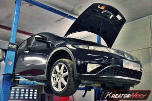 Usuwanie DPF Honda Civic 2.2d 140 KM