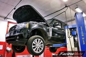Usuwanie DPF Range Rover 4.4 TDV8 313 KM