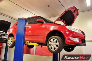 Uszkodzony DPF Skoda Fabia 1.6 TDI 75 KM