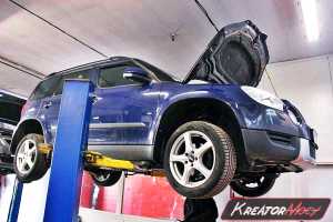 Usuwanie DPF Skoda Yeti 2.0 TDI 140 KM