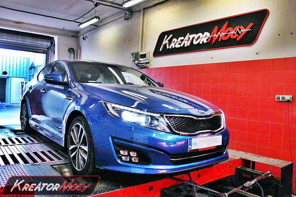 Chip tuning Kia Optima 1.7 CRDI 136 KM Kreator Mocy