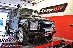 Chip tuning Land Rover Defender 2.4 TD4 122 KM