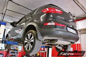 Uszkodzony DPF Kia Sportage 1.7 CRDI 115 KM