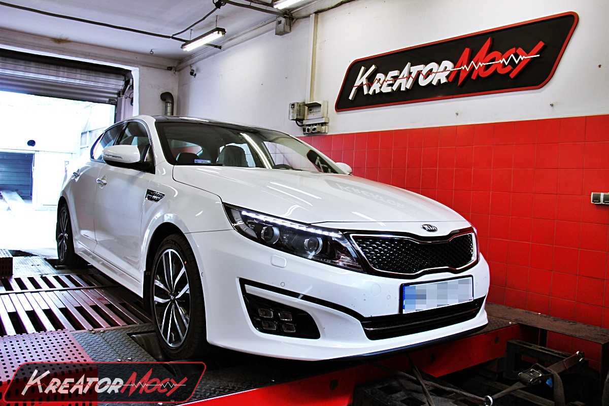 Chip tuning Kia Optima 1.7 CRDI 136 KM Kreator Mocy