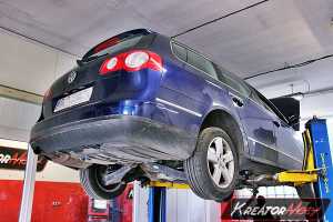 Uszkodzony DPF VW Passat B6 1.9 TDI 105 KM
