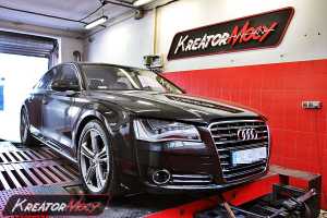 Chip tuning Audi A8 4.2 TDI CR 350 KM