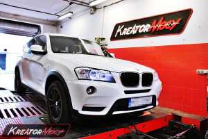 Chip tuning BMW F25 X3 xDrive20D 184 KM