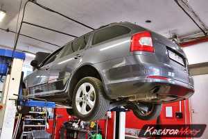 Usuwanie DPF Skoda Octavia II 2.0 TDI 110 KM
