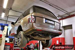 Zapchany DPF Range Rover Vogue 3.6 TDV8 272 KM