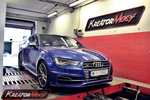 Podniesienie mocy Audi S3 8V 2.0 TFSI 300 KM S-Tronic