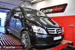 Modyfikacja mocy Mercedes Viano 3.0 CDI 224 KM