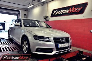 Chip tuning Audi A4 B8 2.0 TDI CR 170 KM