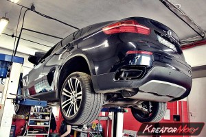 Usuwanie DPF BMW E71 X6 M50d 381 KM