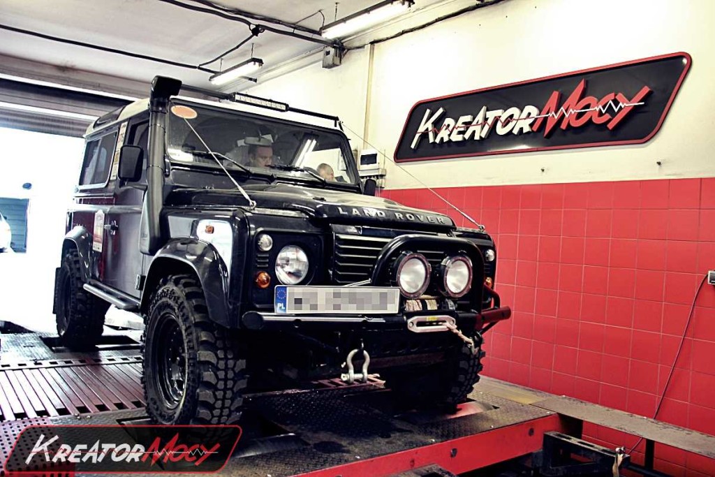 Chip tuning Land Rover Defender 2.2 TD4 122 KM Kreator Mocy