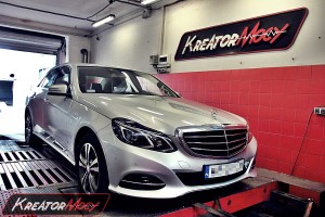 Chip tuning Mercedes W212 E 220 BlueTec 170 KM
