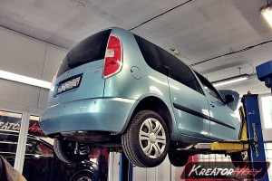 Usuwanie DPF Skoda Roomster 1.6 TDI CR 105 KM