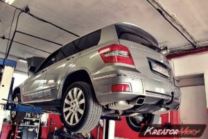 Usuwanie DPF Mercedes X204 GLK 250 CDI 204 KM