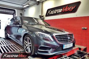 Chip tuning Mercedes W222 S 500 4.7 Biturbo 455 KM