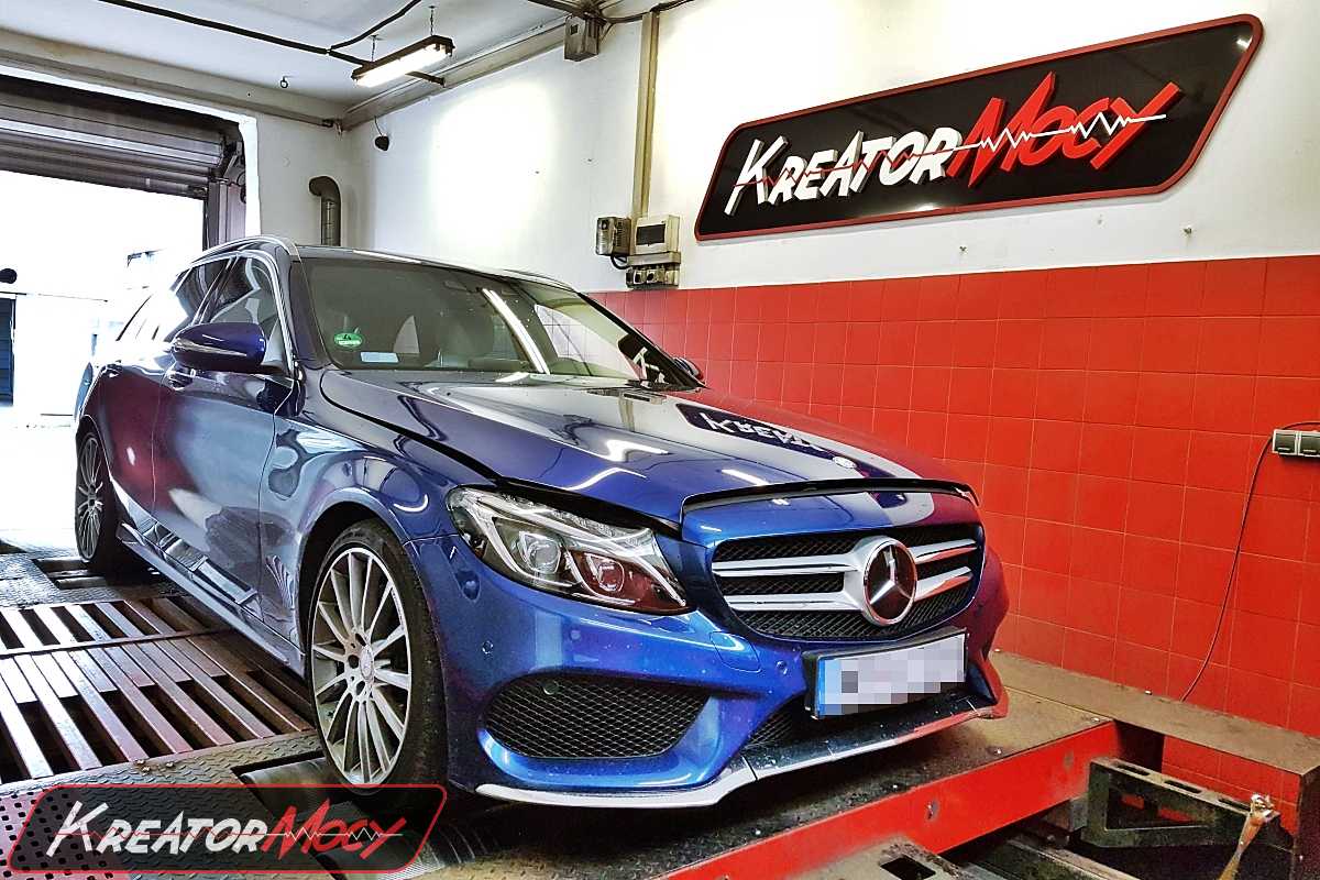 Chip tuning Mercedes W205 C 220d CDI 170 KM Kreator Mocy
