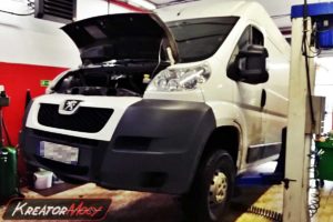 Usuwanie DPF Peugeot Boxer 2.2 HDI 110 KM SID208