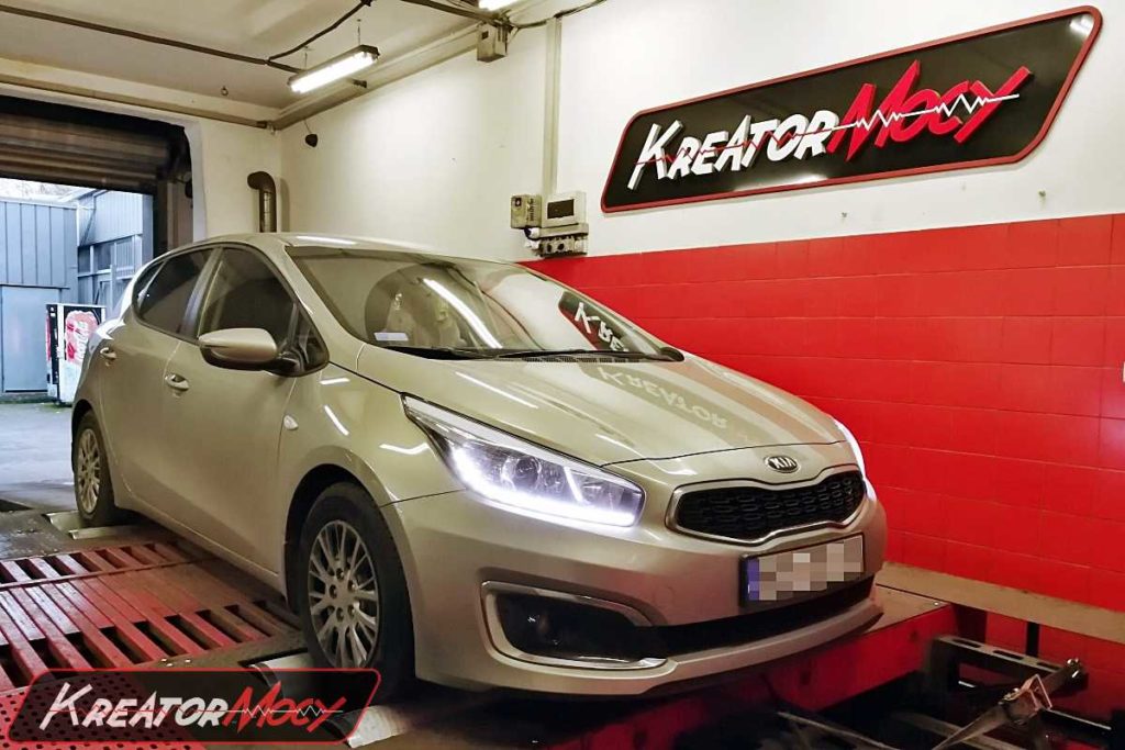 Chip tuning Kia Cee'd II FL 1.6 CRDI 110 KM Kreator Mocy