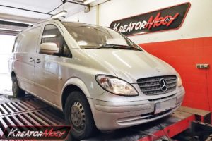 Chip tuning Mercedes W639 Vito 111 CDI 2.2d 116 KM
