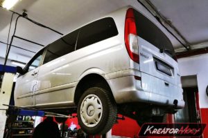 Usuwanie DPF Mercedes Vito 111 CDI 2.2d 109 KM