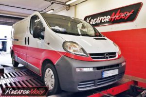 Chip tuning Opel Vivaro 1.9 DI 82 KM