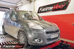 Chip tuning Peugeot Partner II 1.6 HDI 92 KM 68 kW (EDC17C10)