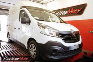 Chip tuning Renault Trafic III 1.6 DCI 120 KM