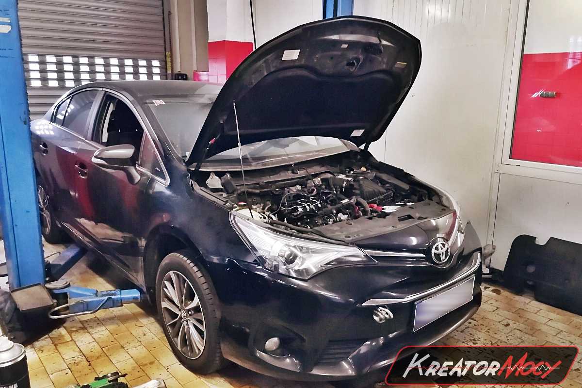 Chip tuning Toyota Avensis T27 2.0 D4D 143 KM Kreator Mocy