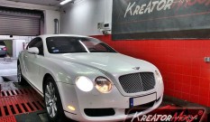 Bentley Continental GT W12 550 KM – podniesienie mocy