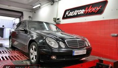 Mercedes W211 E 200 CDI 122 KM – podniesienie mocy