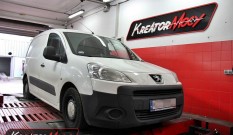 Peugeot Partner 1.6 HDI 75 KM – podniesienie mocy