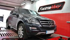 Mercedes W164 ML 350 CDI 231 KM – podniesienie mocy