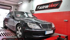 Mercedes W220 S 320 CDI 204 KM – podniesienie mocy